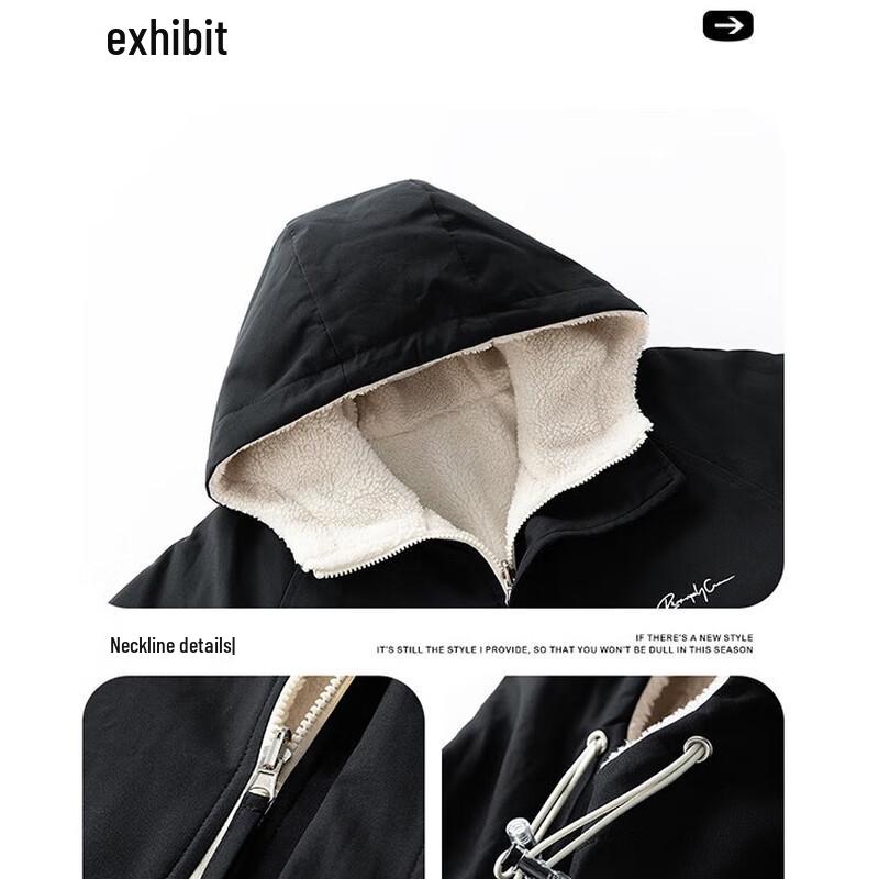 Mark Fairwhale Men's Reversible Hooded Winter Jacket