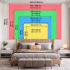 Wall Hanging Tapestry Custom NameDemon Slayer Pattern Personalized Printed Fabric Wall Decor