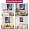 Diamond Painting Moon and Starry Night Sky DIY Kit for Home Room Decoration