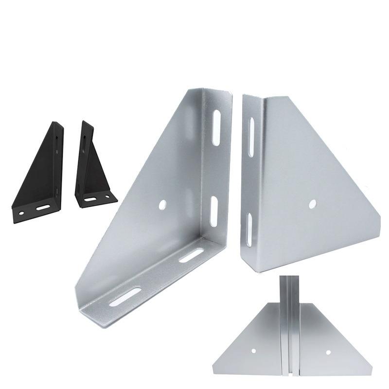 Large Base Angle Support Steel Plate Support Connection Piece Industrial Aluminum Profile Accessories Base Reinforcement