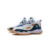 Li-Ning YOUNG Kids Basketball Shoes White Blue, Comfortable and Supportive YKBV042-9