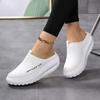 TUINANLE Women Casual Shoes Slip On Loafers Fashion Comfortable Breathable Slippers Female Platform Height-Increasing Footwear