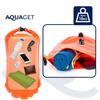 Aquaget® aufblasbare Sicherheitsboje zum Schwimmen Schwimmboje wasserdichte Tasche 2in1