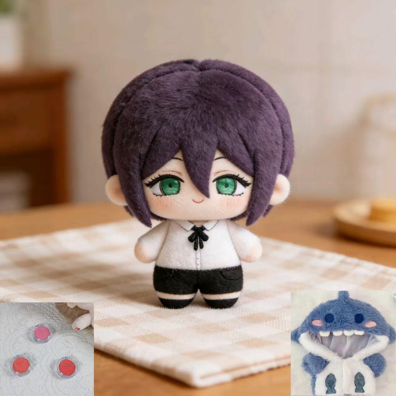 Nieuwe Knuffel 10cm Chainsawman Reze Schattig Mooi Meisje Bedrukt Lichaam Cosplay Pluche Pop Speelgoed Voor Festival Cadeau Of Kinder Verjaardagscadeau 10cm