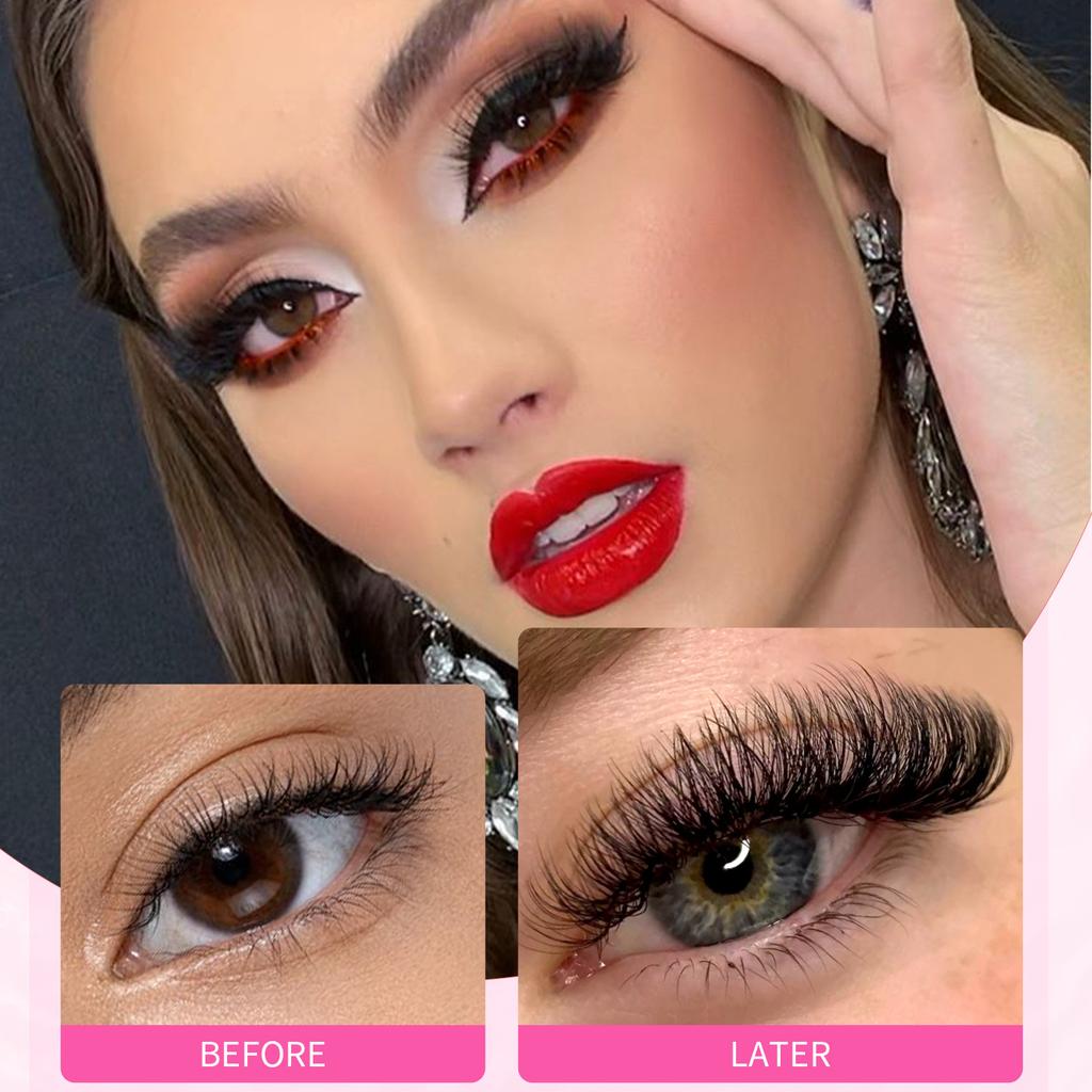 640 Clusters Diy Multi-Hair Eyelash Book Natural Thick D Song Segmented False Eyelash Set