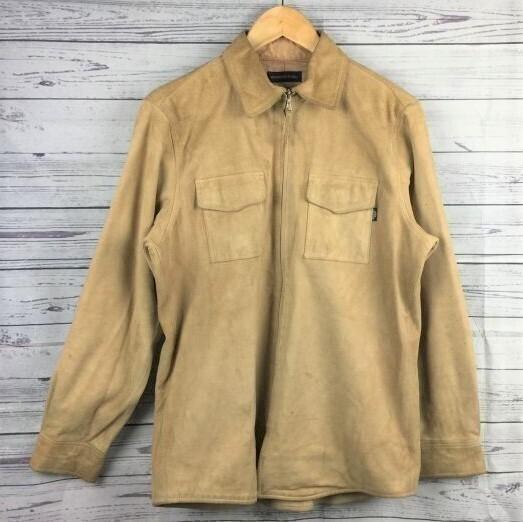 

Mountain Song Goatskin Leather Blouson Riders Jacket [Men’s SM Equivalent](USED)