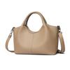 Textured soft leather women's handbag 2026 new light commuting large capacity shoulder messenger bag