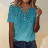 Women's Casual Floral Print Short Sleeve Fashion Top