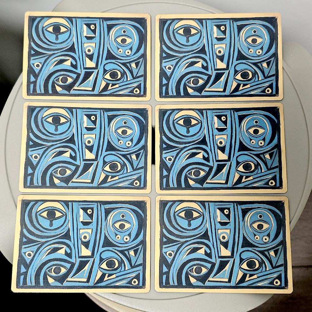 52 Enigmatic Cards Felix Nacht's Gallery of Hallucinations Oracle 10.5*7.5cm