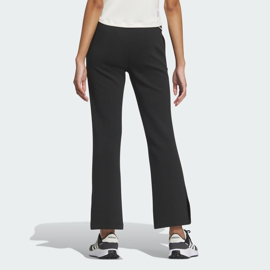 Adidas Verbiage Flare Casual Pants Women Bottoms Black IZ4567