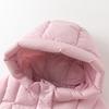 DAVE&BELLA Girls' Waterproof White Duck Down Winter Jacket