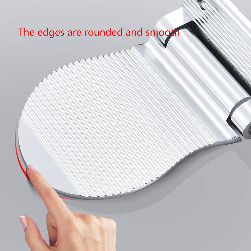 Aluminiumlegering Douche Voetensteun Verstelbare Hoogte Douche Voetenkruk Eenvoudig te Installeren Badkamer Accessoires voor Toilet