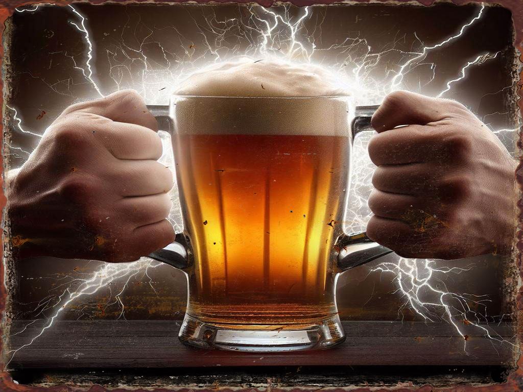 Beer HD Metal Tin Sign Party Music Bar Pub Club Wall Decor Art Background Plaque Vintage Pattern Home Kitchen Iron Plate Poster