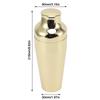 Rustproof Bartender Shaker Dishwasher Safe Margarita Mixer Durable Cocktail Shaker  Bartender