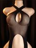 Women Sexy Lingerie Erotic Undewear Open Crotch Bodystocking Bodysuit Sexy Perspective Sling Hollow Jumpsuit Costumes