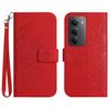 For Xiaomi Redmi 15 5G Case Sunflower Imprint Leather Wallet Phone Cover with Wrist Strap