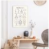 Alphabet Number Wall Art Posters Nursery Canvas Print Painting Montessori Education Poster Nordic Wall Pictures Kids Room Decor