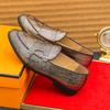 Fashion Men Fashion Le Fu Shoes PU European and American Outdoor Lightweight and Comfortable High Quality Formal Shoes Size 38-46