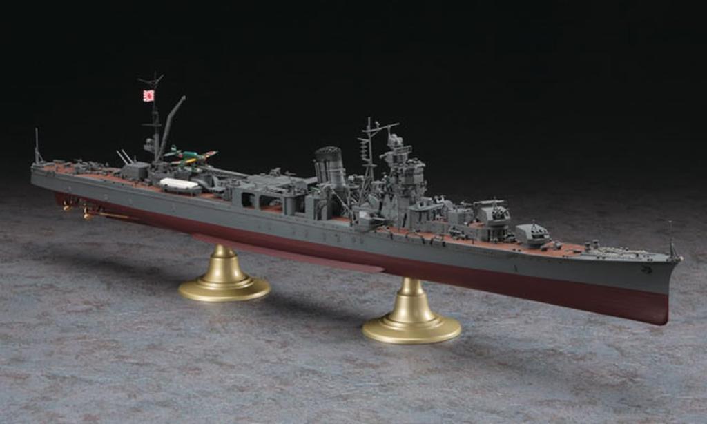Hasegawa Imperial Japanese Navy Light Cruiser Yahagi Operation Plastic Model Kit Z26 1/350 Ten-Go