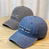 Spring and Autumn New Letter Embroidered Hat for Men and Women  General Purpose Baseball Cap Trendy Fashion Simple Baseball Cap Soft Top