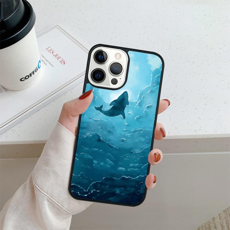 Orcas Meeresbewohner Handyhülle Für iPhone 17 Air 16 pro max 15 14 plus 12 13 Schale Cover coque