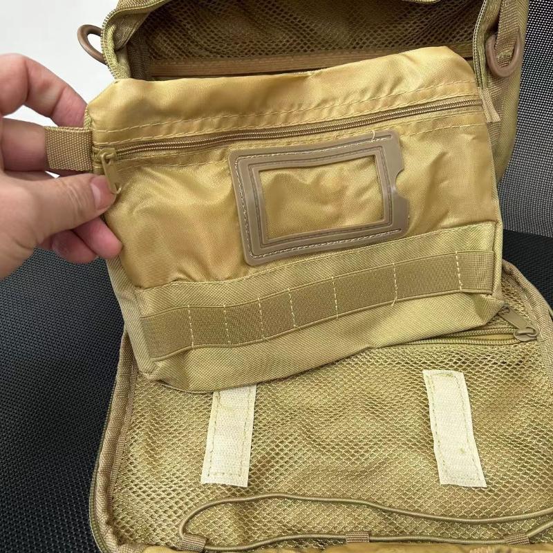 Men's Durable Tactical Outdoor Bag 1PC Lightweight Oxford Fabric Shoulder Pouch for Hiking Hunting Fishing Daily Commute