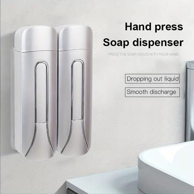 Wall Mounted Liquid Soap Dispenser Bathroom Shower Gel Container Shampoo Bottle Hand Press for Kitchen Bathroom Accessories