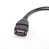 1 In 2 OTG Micro Usb Female To Mirco 5 Pin Male Female Host Power Y Splitter Usb Adapter Cable Durable Micro USB OTG for PC