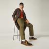 Clarks Originals Height Increasing Retro Trendy Fashion Comfortable Breathable Casual Shoes Men sneakers Brown 261554877-AW23