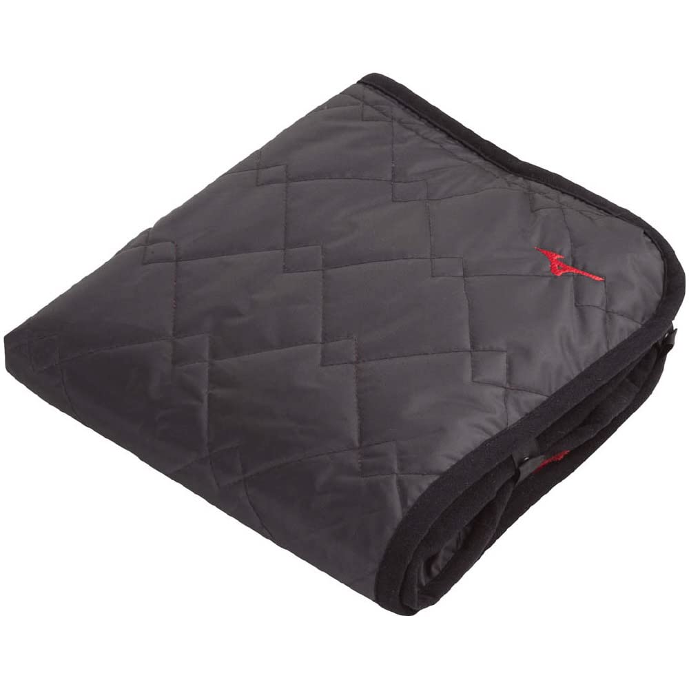 

MIZUNO Baseball Fleece Blanket 12JY7X10 09 Black/Red