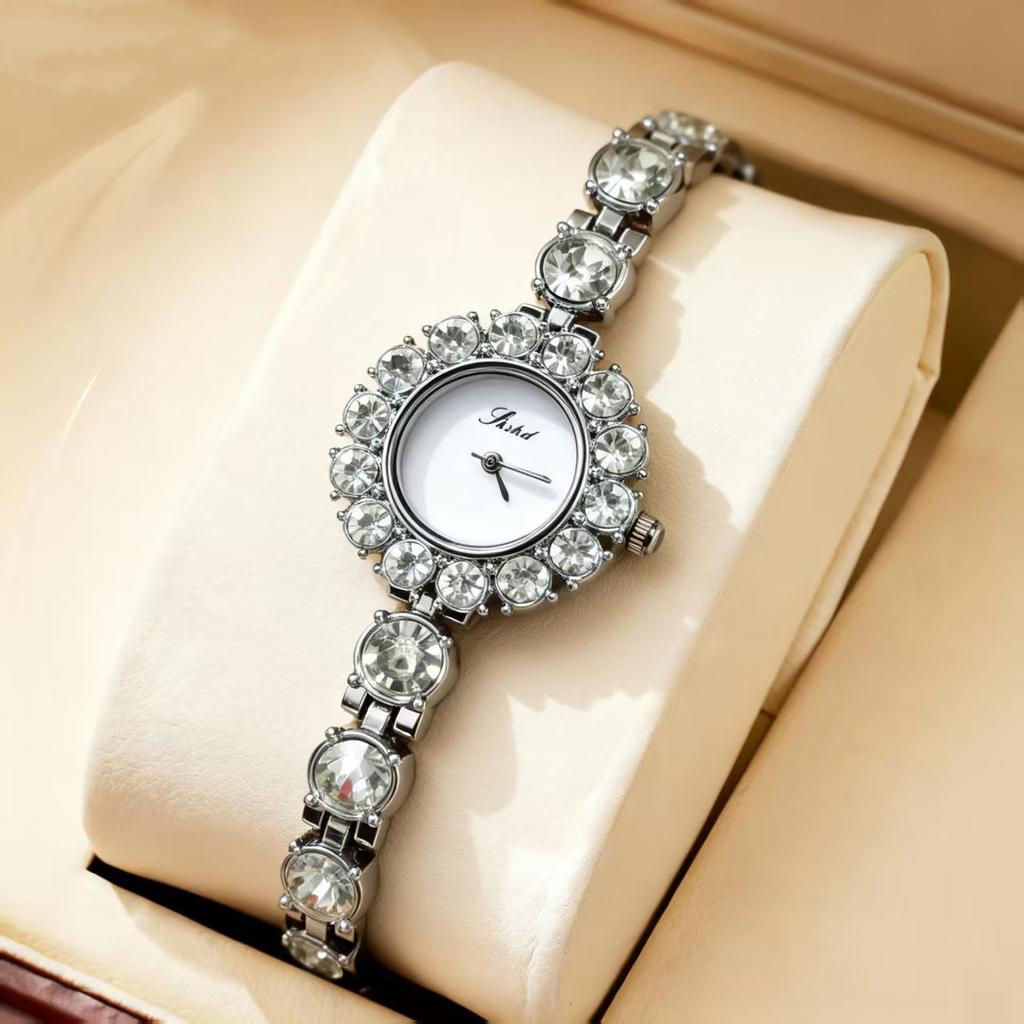 Wokai Exquisite Mermaid Chain Luxury Diamond Women's Wristwatch