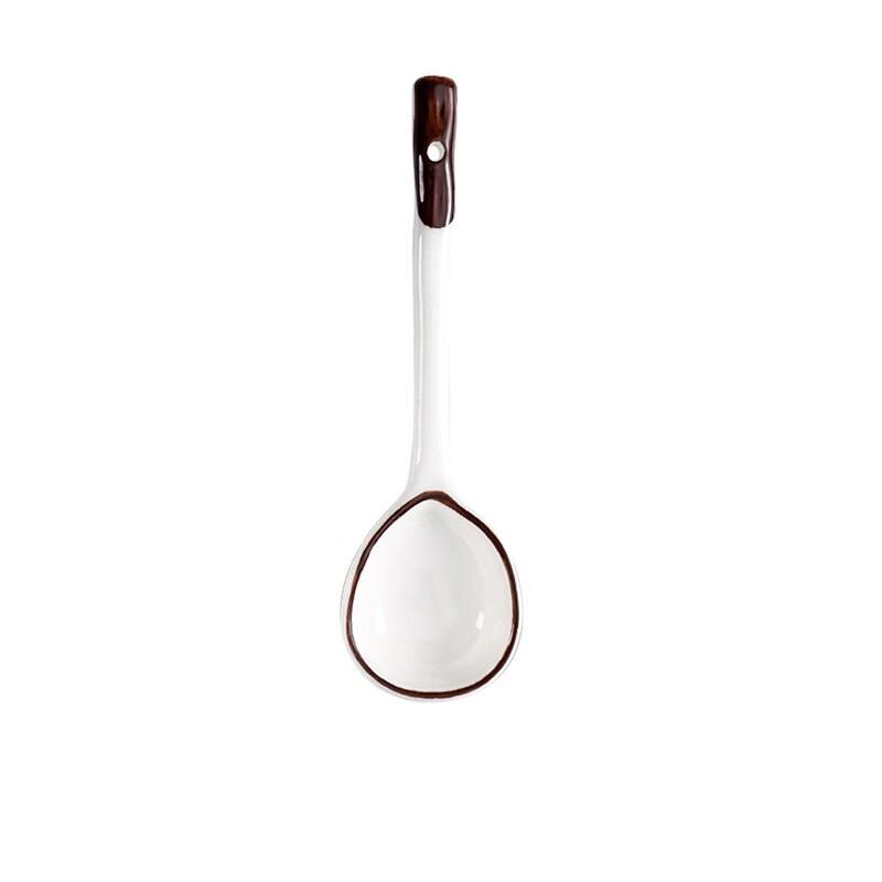 Dian Japanese Style Ceramic Long Spoon