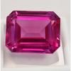 Natural Pink Sapphire 38-40 Ct Emerald Cut Certified Fabulous Loose Gemstone