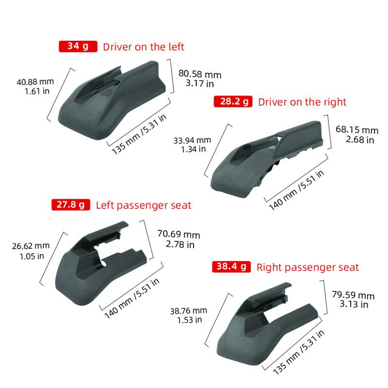Front Seat Rail Trim Replacement for Mercedes A W177 2019+ CLA W118 2019-2023 Auto Part