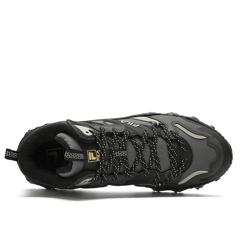 FILA Oakmont 2 Mid Comfortable Versatile Fleece Shock Absorbing Durable Casual Shoes Men Casual Shoes Green Black F12M442111FIH