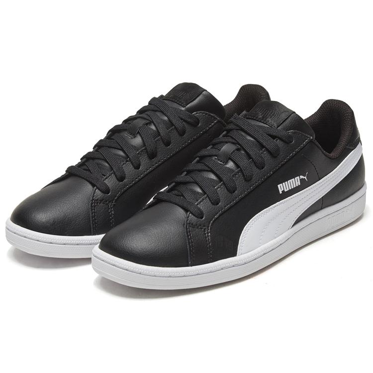 PUMA Smash Leather Black White 356722-14