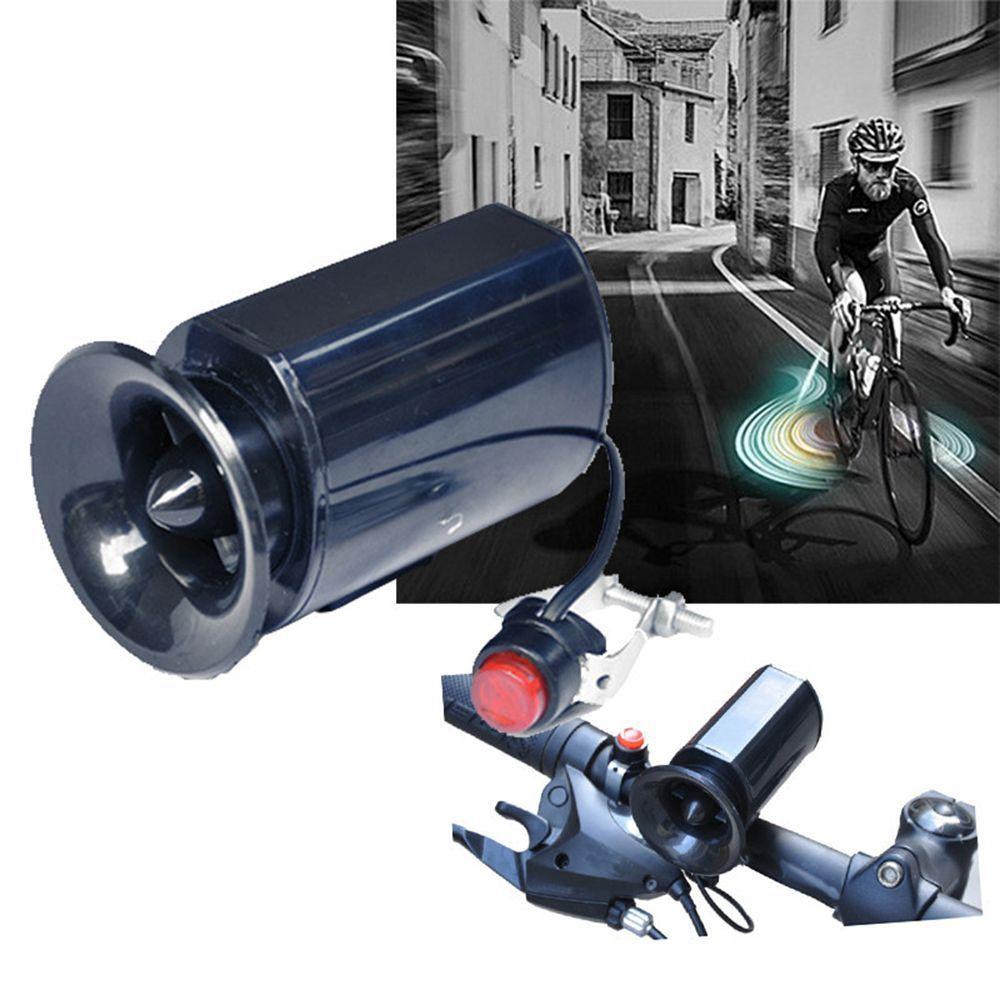 Neue Fahrrad Schwarze Ultra-laute Elektronische Fahrrad Laute Stimme Fahrrad Alarmglocke Sirene Hupe