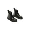 Dr. Martens Stivali Junior 1460 Paillettes Suola Lucida alla Moda Casual con Zip Stivali per Bambini Nero 27050001