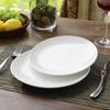 Di Ruien Pure White Ceramic Dinner Plate
