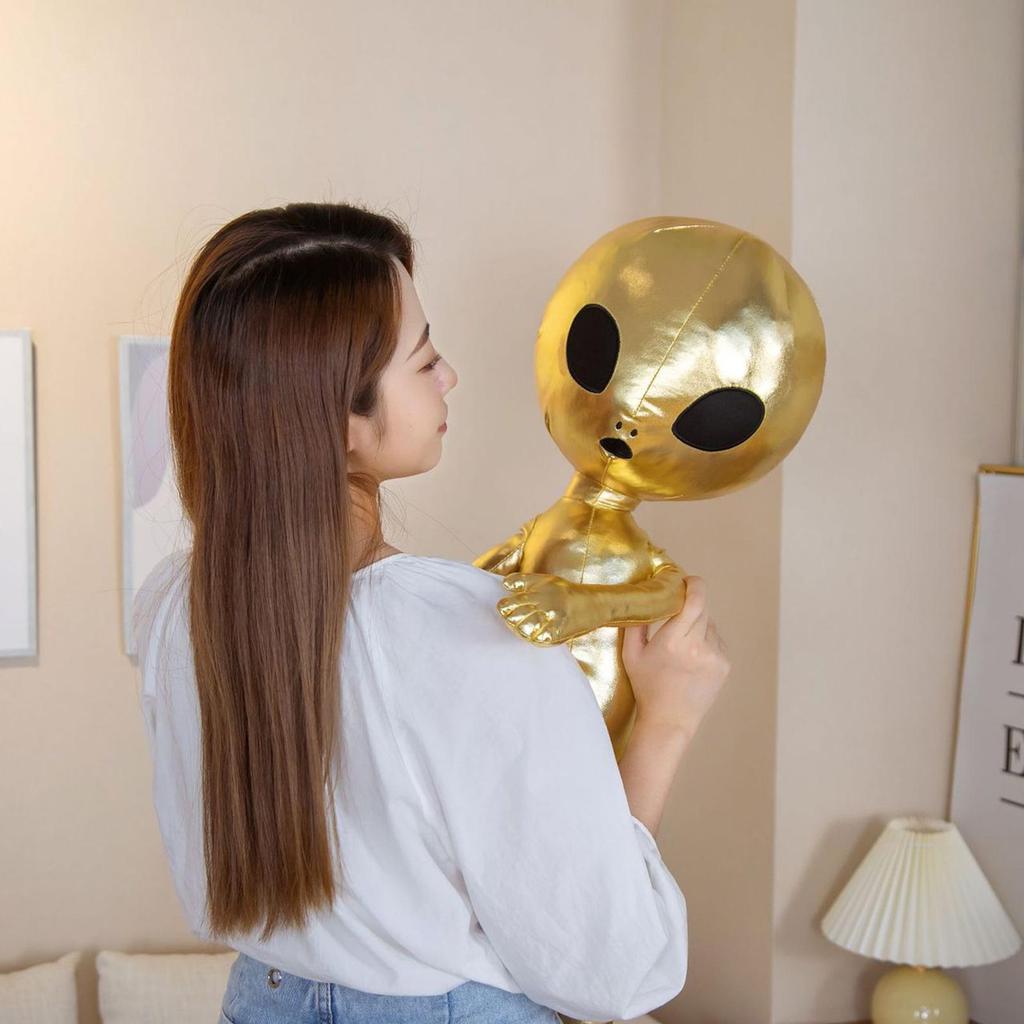 Dzieci Alien poduszka śliczne pluszowe wypchane zwierzę lalka emocje Alien Doll Toy zabawny pokrowiec ze sztucznej skóry rzuć poduszkę