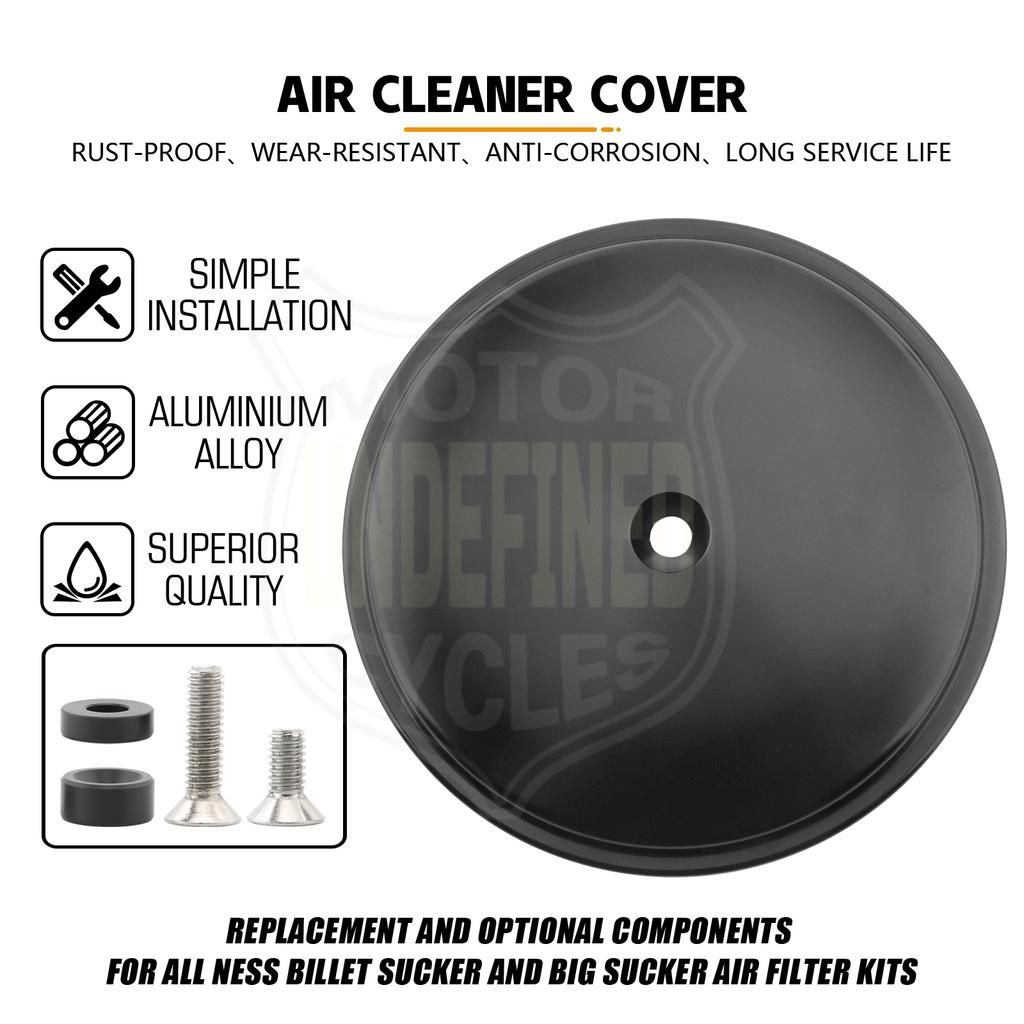 Air Filter Intake Cleaner Cover For Harley Dyna Street Bob 1999-2008 Softail Low Rider 2000-2015 Touring Electra Glide 1999-2013