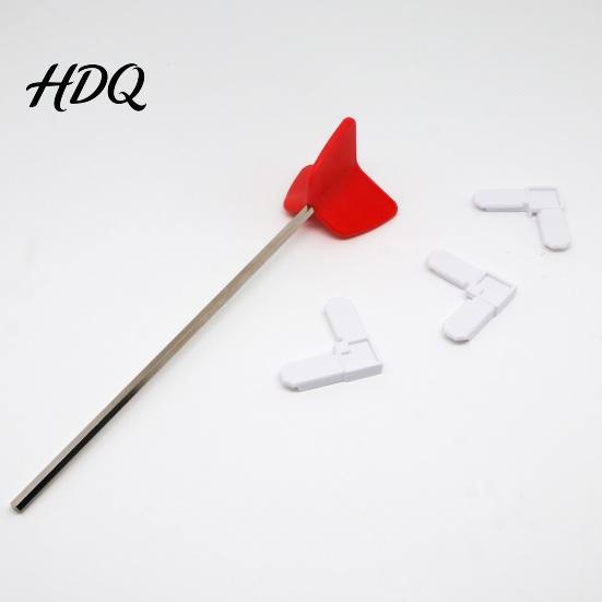Epoxy Mixer Drill Bit 1/2Pcs Easy-Clean Silicone Paddle Non-Stick Mixing Attachment for Paint Epoxy Tile Adhesive Tool Cement Grout & Resin