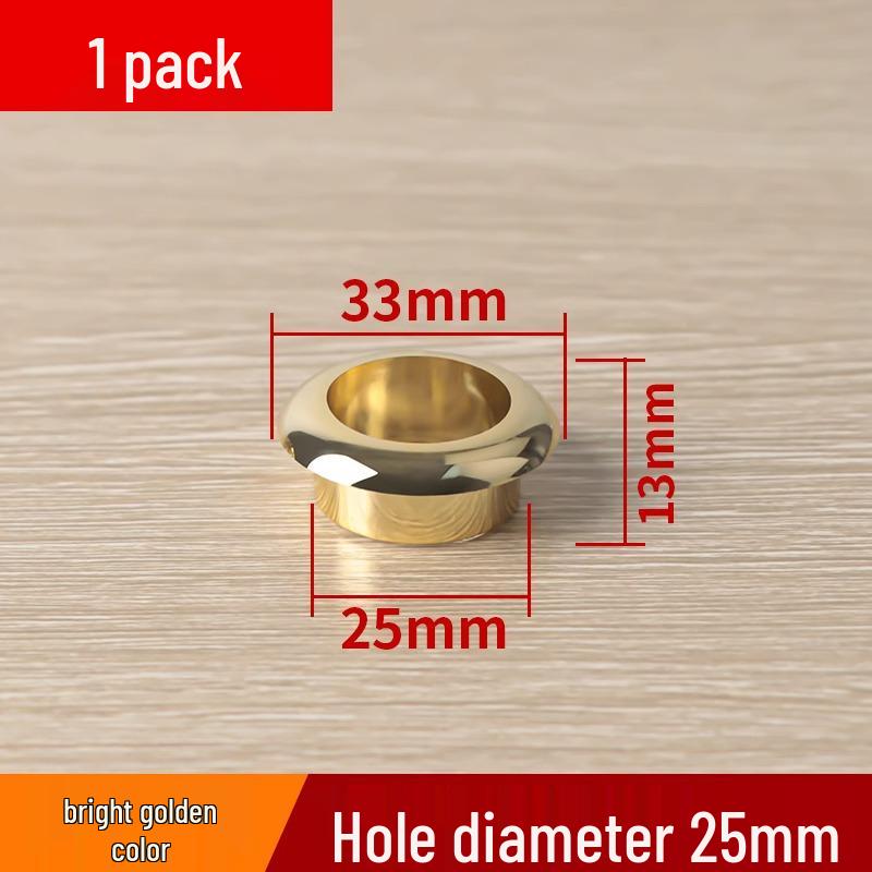 Round Plastic Desk Grommet Cover for Cable Management