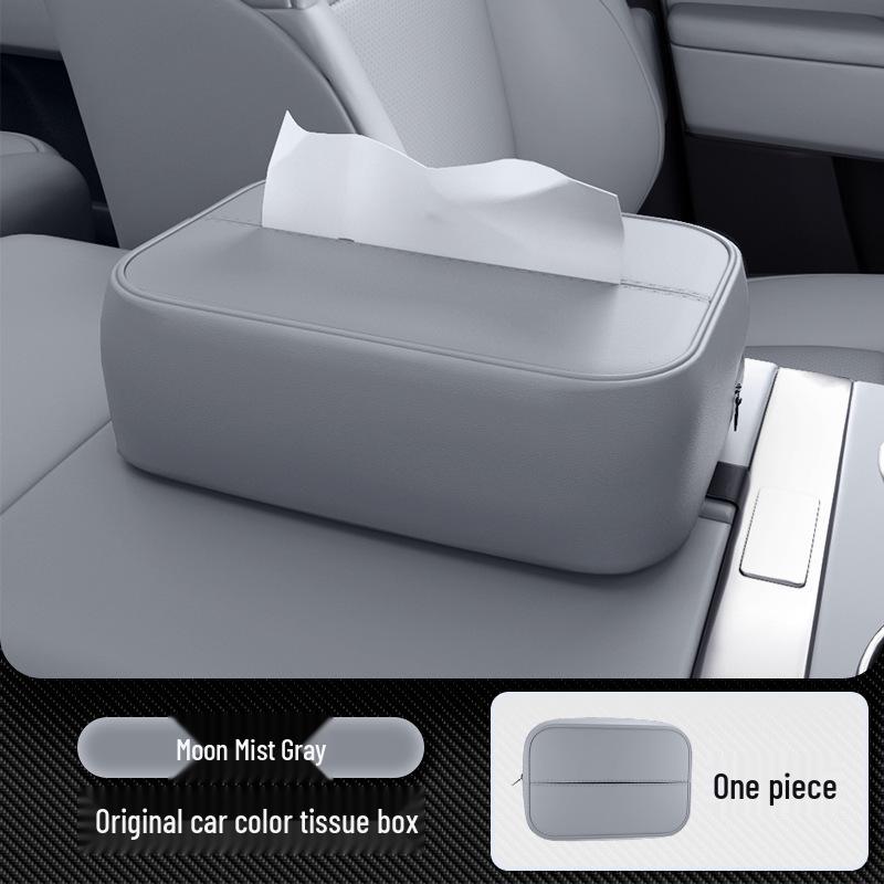 Tiefblau S07 Auto-Taschentuchbox: Passend für 26 Modelle, Hängendes Design für die Rückenlehne am Sitz für Autoinnenräume.