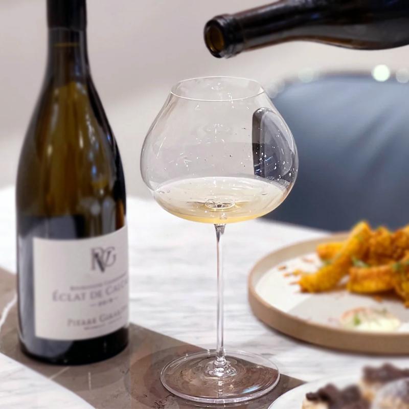 Nordic Ultra-thin Large Red Wine Glass  And High-end With An Excellent Feel Burgundy Glass Crystal Tall glass Banquet Wine