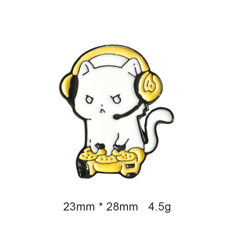 

Модные и милые броши, значки с героями мультфильмов, броши и значки на сумки для одежды One Size жёлтый