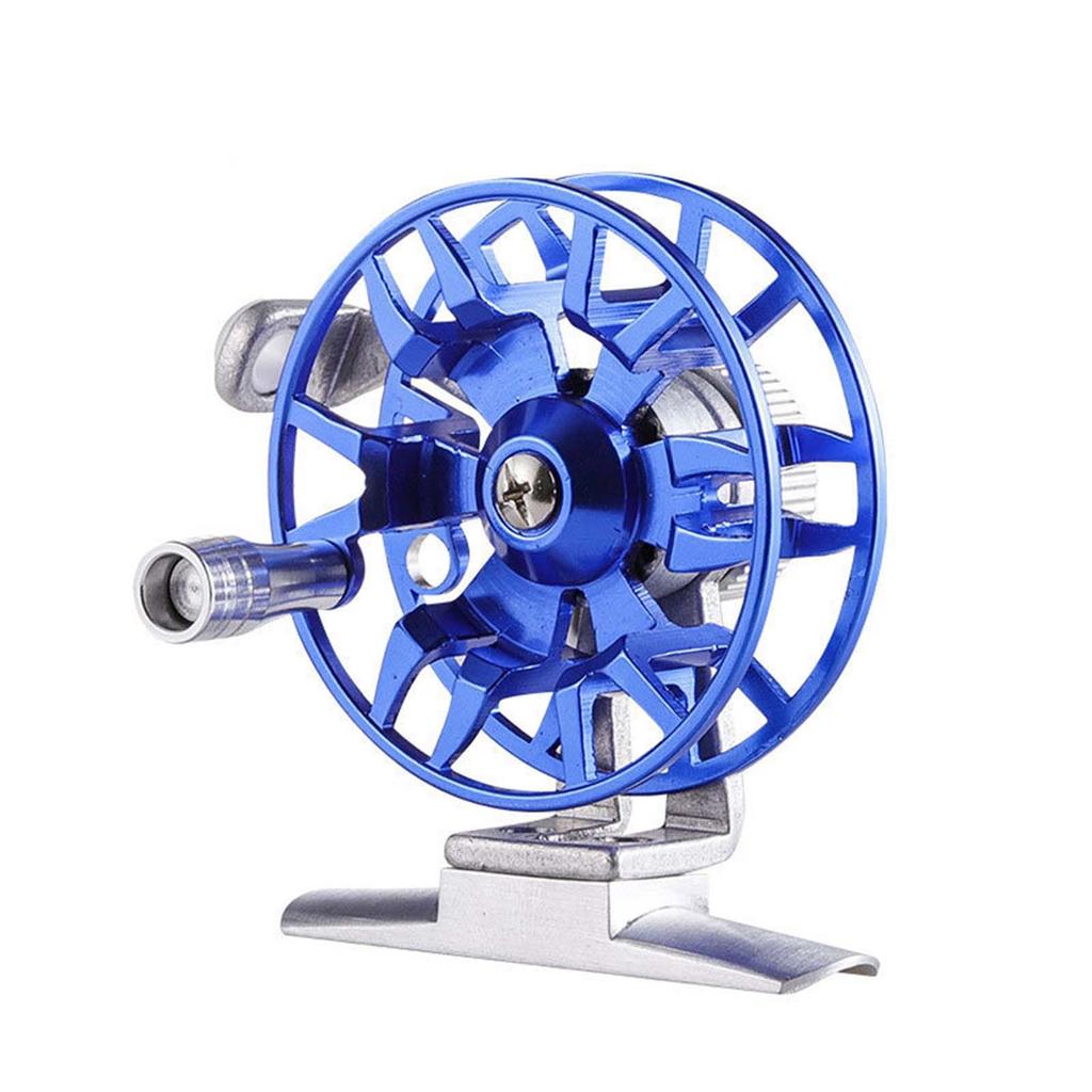 Fishing Reel Fly Wheel Spool Aluminum Alloy Body Adjustable Brake Pad Design Lightweight