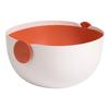 Double Layer Colander Igh Temperature Resistance Vegetable Bowl Rice Washer Strainer Drain
