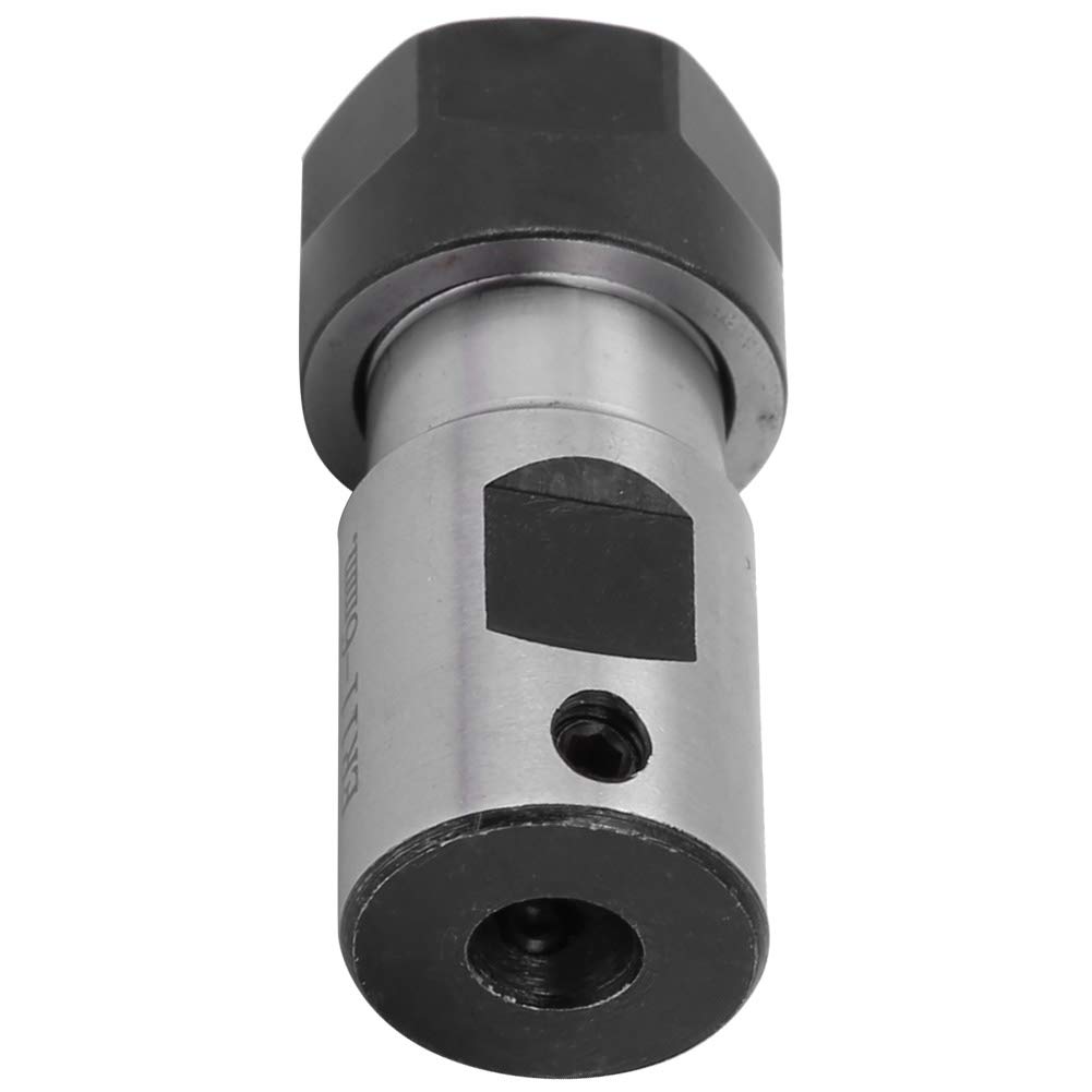 Collet Chuck Holder 5mm 6mm 8mm Milling Holder Straight Motor Shaft Chuck Collet Tool Holder C16 ER11 35L CNC Router Collets (6mm Shaft Diameter)