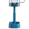 Covered Rinse Cup Multifunctional Toothbrush Holder with Cup Cover Handle for Home Travel